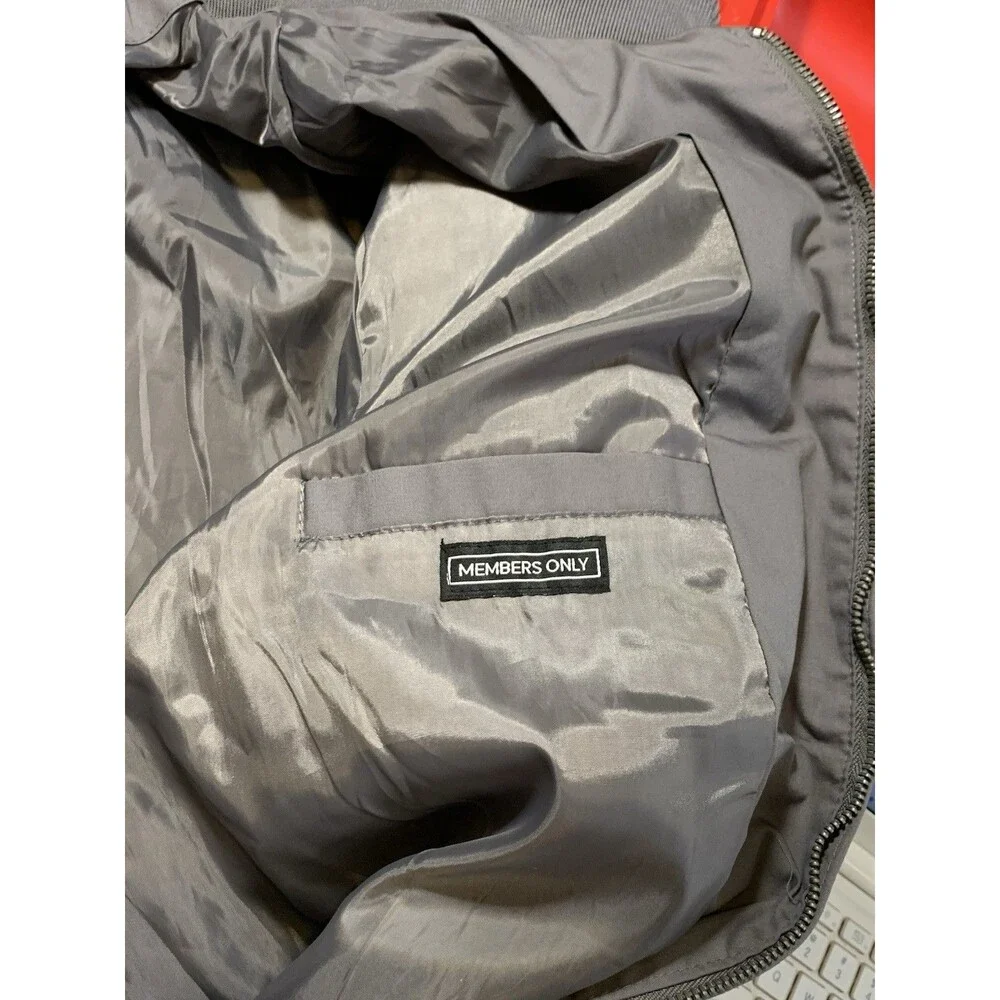 Call Of Duty Black Ops Cold War 2020 Limited Edition Members Only Jacket XL Gray - Picture 9 of 16